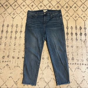 Madewell stovepipe jeans